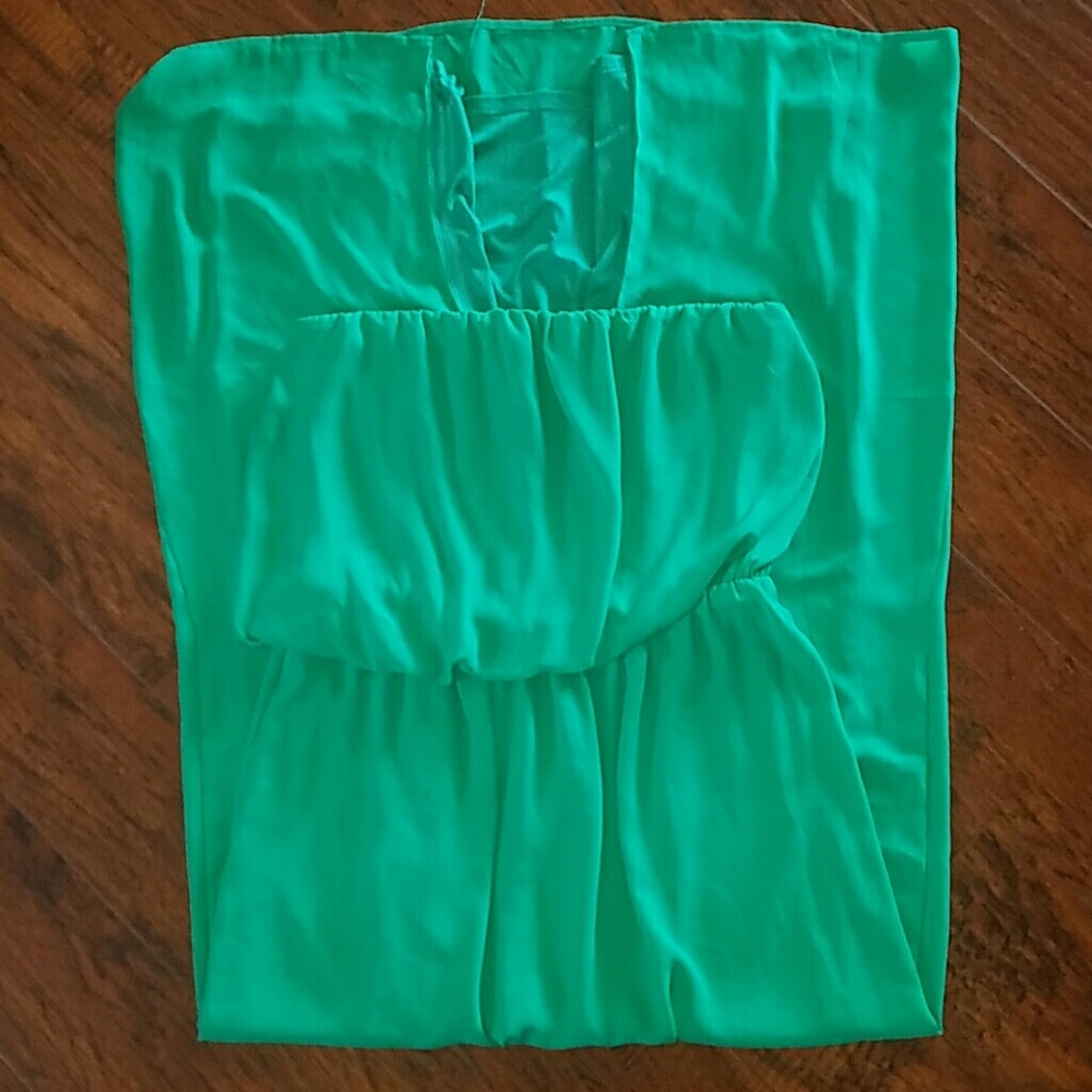 Long Strapless Express dress